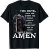 HATANSE The Devil Saw Me with My Head Down and Thought Hed Won T-Shirt