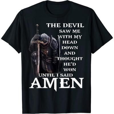 HATANSE The Devil Saw Me with My Head Down and Thought Hed Won T-Shirt