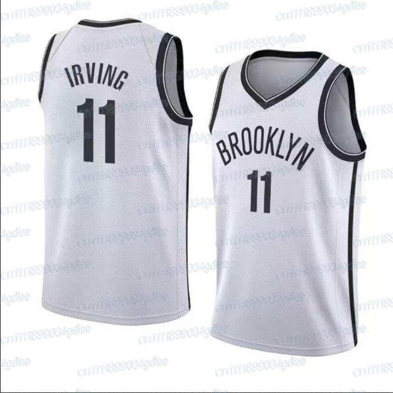 Vendita Calda Nuova Uniforme da Basket Brooklyn Nets BKLYN City Gilet Nero Senza Maniche Stampato per Fan, Sport e Abbinamento Familiare