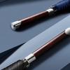 Meidu M1150 Automatic Open Solid Wood Handle All-Weather Umbrella