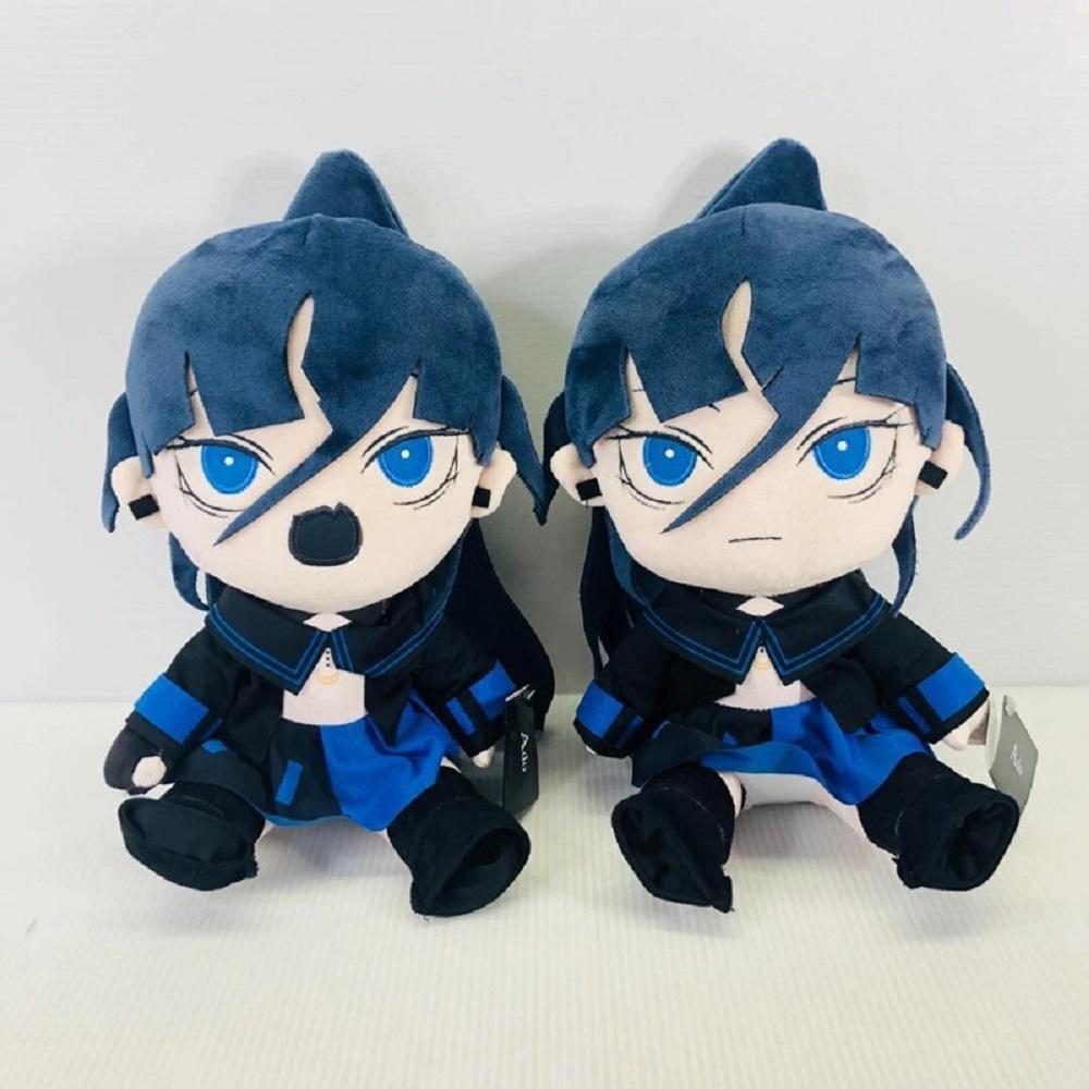 New 20cm Q Version Yamato Nadeshiko Anime Cartoon Ado Hibana Kimono Plush Doll Girl Kawaii Bedroom Pillow Ornament Birthday Gift