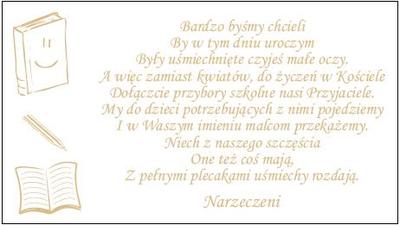 Invitation Inserts 25 Pcs Gold