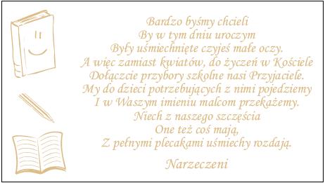 Wkładki Do Zaproszeń 25 Szt Złote