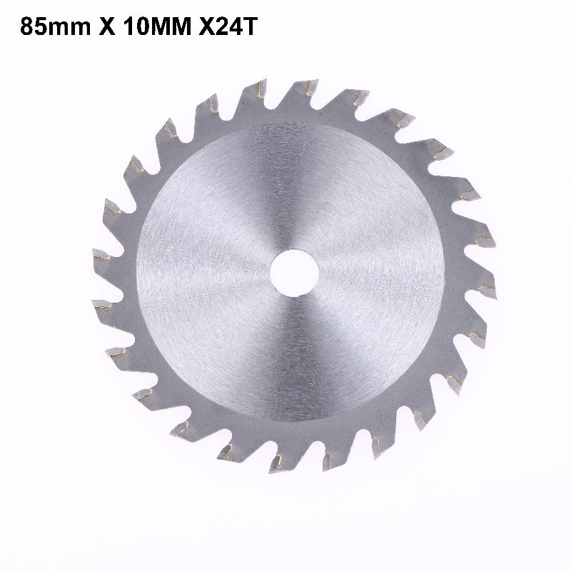 85mm TCT Carbide Saw Blade 24T 30T 36T Circular Saw Blade Bore 10mm 15mm Wood Cutting Disc For Multi-function Power Tool
