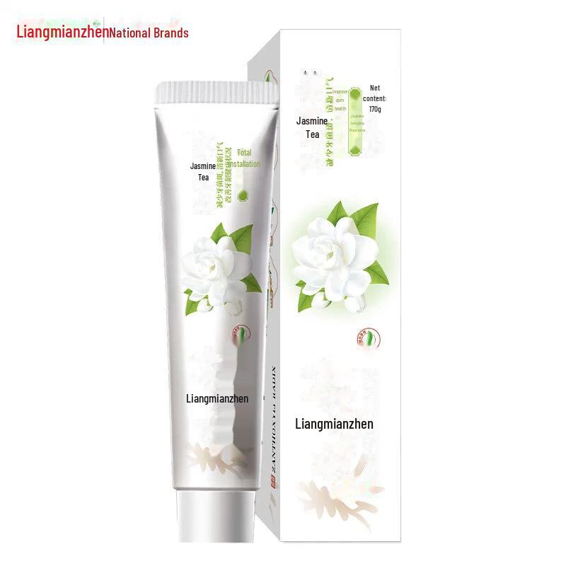 

Травяная зубная паста Liangmianzhen: Защищает десны, снимает кровоточивость, отеки и боль, удаляет желтые пятна, не содержит фтора, 105 г/200 г.