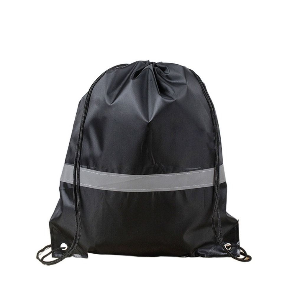 New Ruched Nylon Drawstring Backpacks Canves Sports Fitness Shoulder Bags Large Capacity Students School Bag