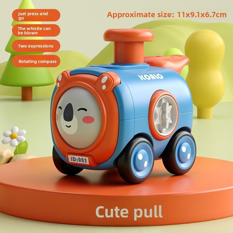 Elefanten Tiger Koalas Hunde Plastik Tier Spielzeugauto Mit Pfeife Und Trägheitsantrieb Für Kinder Spielzimmer