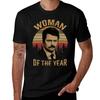 Unisex Roku Vintage Retro Ron Swanson Parks i Rekreacja Koszulka Duży Rozmiar Prosta Koszulka
