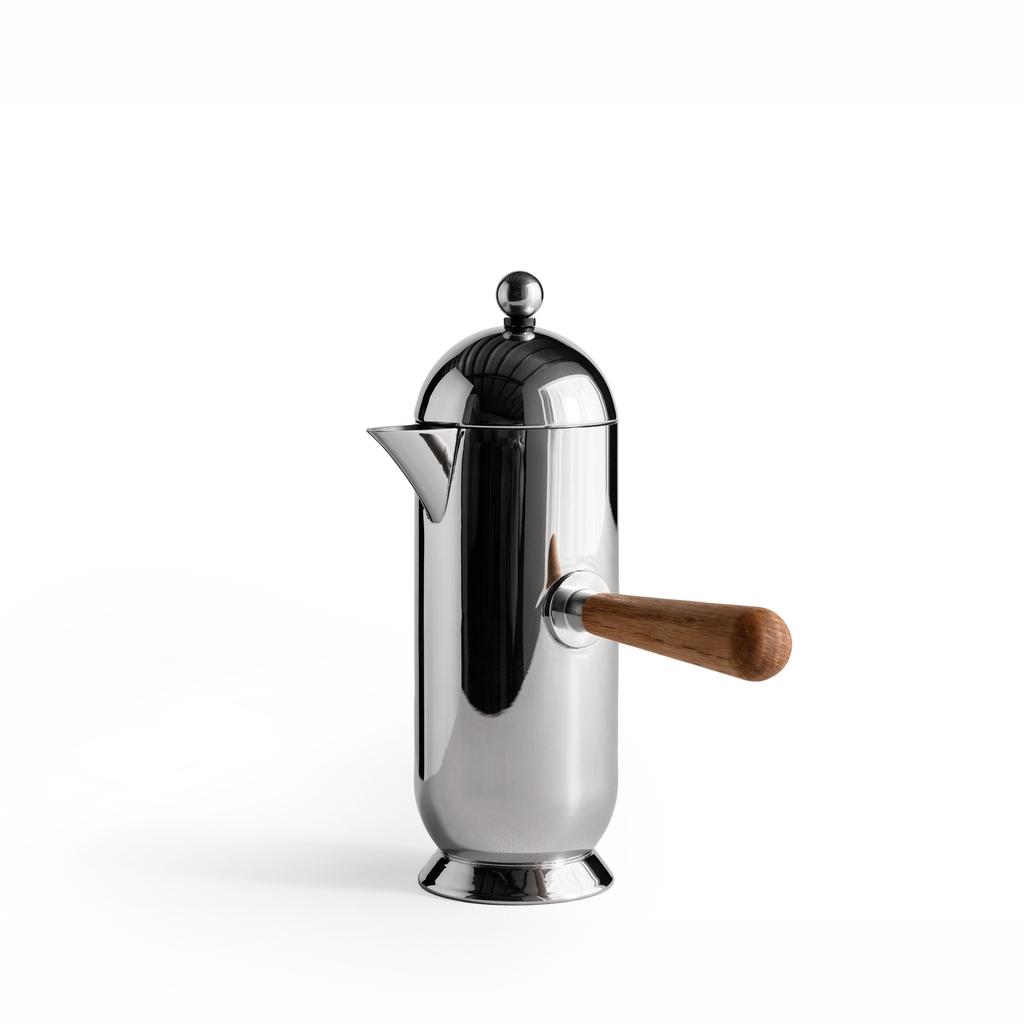 1PC French Press Pot European Stainless Steel Household Extraction Hand Brew Coffee Pot Milk Foam Appliance Light Luxury Decor