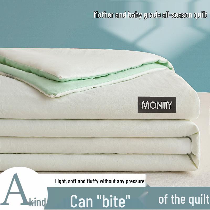 Class A All-Season Soybean Fiber Duvet: Thickened Winter Quilt, Spring/Autumn Comfort, Single-Person Warm Quilt with Gift Packaging