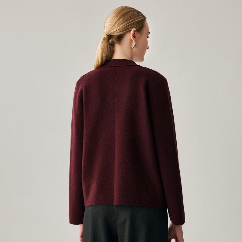 Zhaojun Women's Thickened 100% Cashmere Cardigan