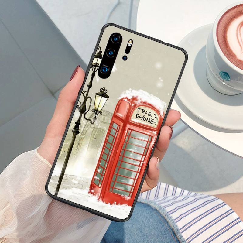 Malerische Orte Städte Länder UK London Big Ben Coque Handyhülle Für Huawei Honor 7A Pro 7C 10i 8A 8X 8S 8 9 10 20 Lite Hülle