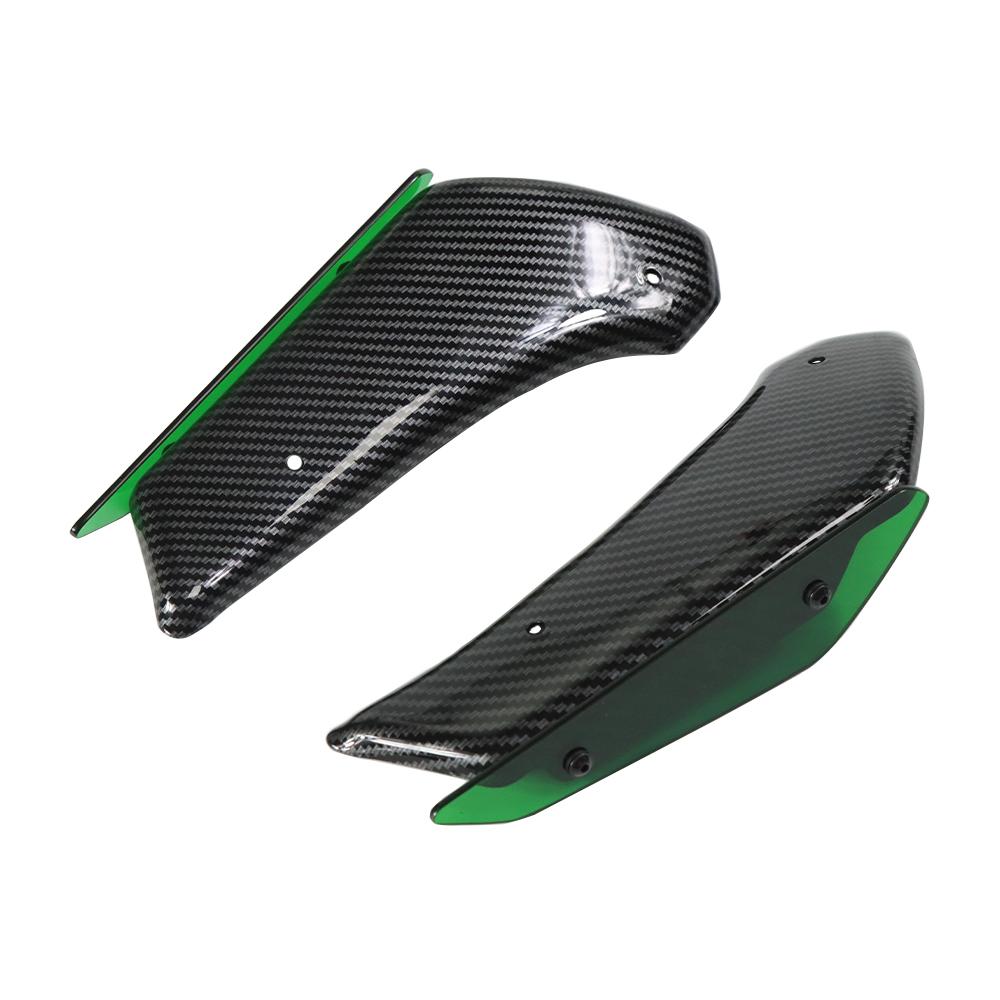 Motorcycle Front Fixed Winglet Wind FOR BMW S1000RR S1000 RR 2010-2018 Aerodynamic Side Wind Wing Cover Downforce Spoiler Kit