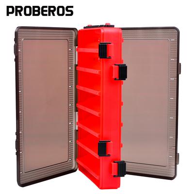 Double Lure Box Fishing Storage Box Portable Bait Fake Bait Accessory Box Mino Pencil Lure Bait Plastic Box