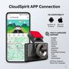 4G 2K Dual-Lens Dash Cam, 3-Inch Screen, WiFi, GPS Tracking, Remote Live Video Via Phone, 12-24V Power Supply, Car Camera