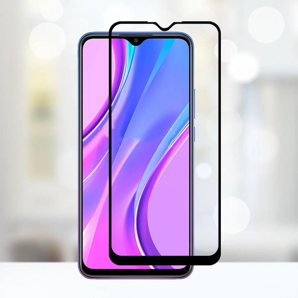 זכוכית מחוסמת עבור Xiaomi Redmi Note 9S 9 Pro Note9 מגן מסך זכוכית כיסוי מלא עבור Xiaomi Redmi 9 9C NFC 9A 9AT סרט מגן