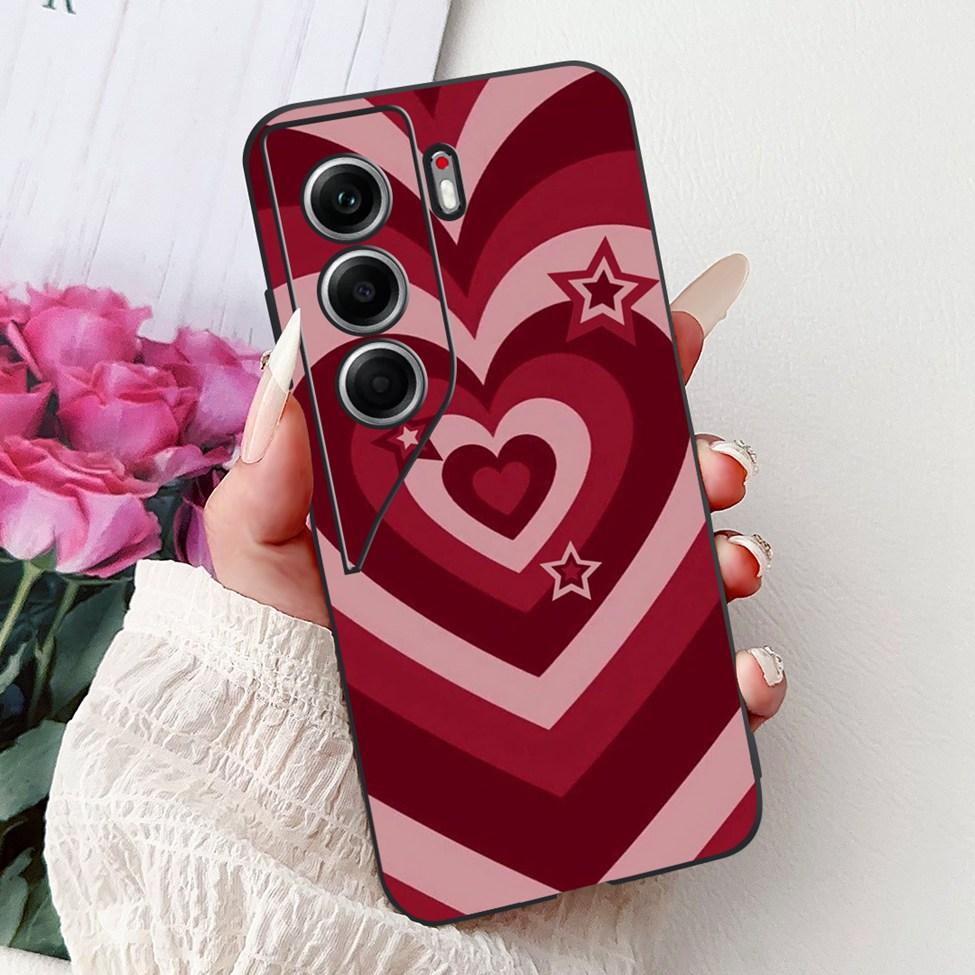 For Tecno Camon 40 Case CM5 Silicone Cute Cat Fashion Flowers Funny Painted Back Cover For Techno Camon 40 Phone Case Bumper