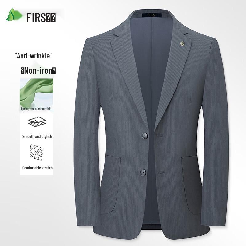 Men s Slim Fit Anti-Wrinkle Business Blazer 175/L