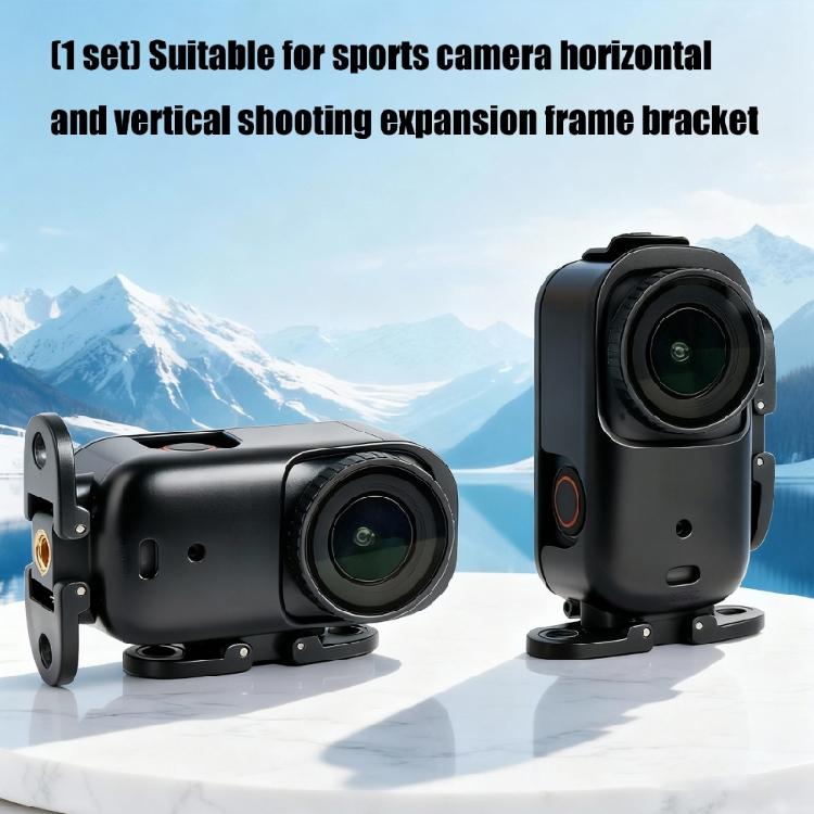 MultiPurpose Camera Frame Foldable Claw Clip Shockproof Features for Action Camera Various Photography Accessories