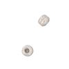 S925 Sterling Silver Handmade Retro Woven Spacer Beads for DIY Jewelry