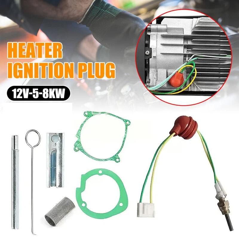 Car Air Diesel Gasket Ceramic Glow Plug Kit For 12V 2KW 5KW 8KW Chinese Diesel Heater Parking Heating Kits