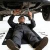 Strong Double Layer Garage Creepers Foldable Easy to Clean Easy Sliding Car Repair Board for Car Undercarriages Work