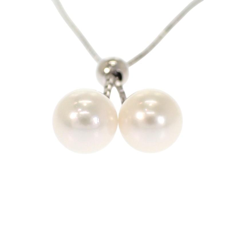 TASAKI  Necklace K18 white gold/Akoya Pearl Women
