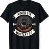 Kinda Fit Mostly Fat Fitness Funny Gym Workout T-Shirt