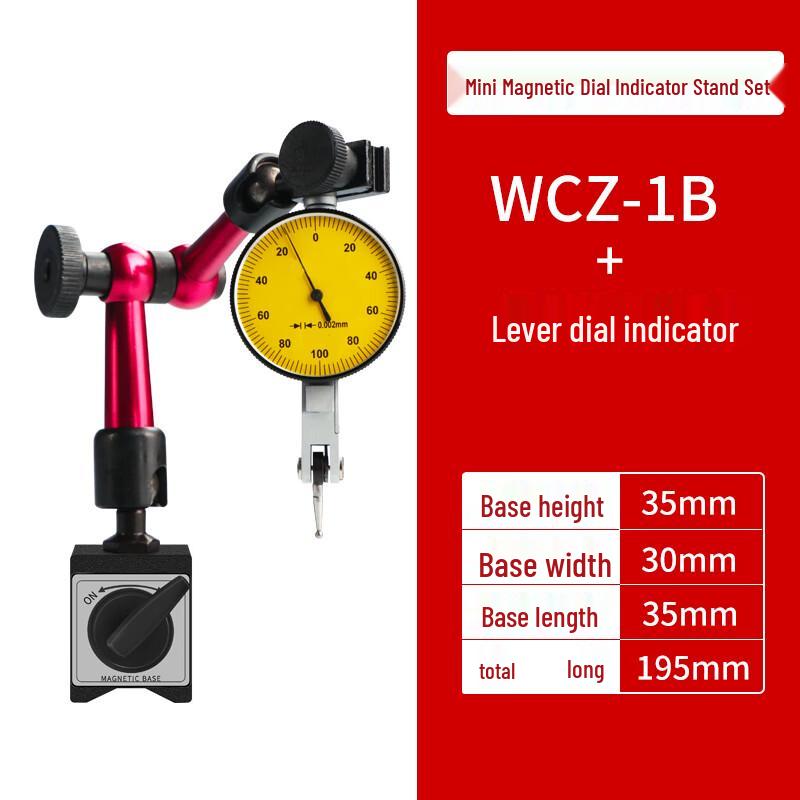 HEMUELE Universal Magnetic Base for Dial Gauges