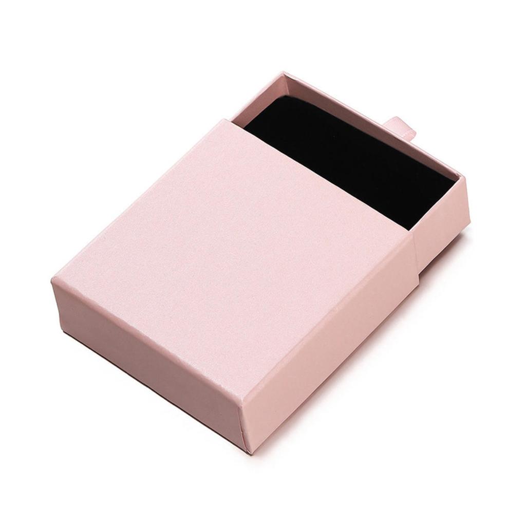 Drawer Paper Jewelry Box for Earrings Ring Pendant Bracelet Necklace Storage Display Case Portable Jewelry Packaging Box