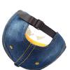 Denim Floral Rhinestone Baseball Cap for Women, Distressed Vintage Adjustable Sun Hat