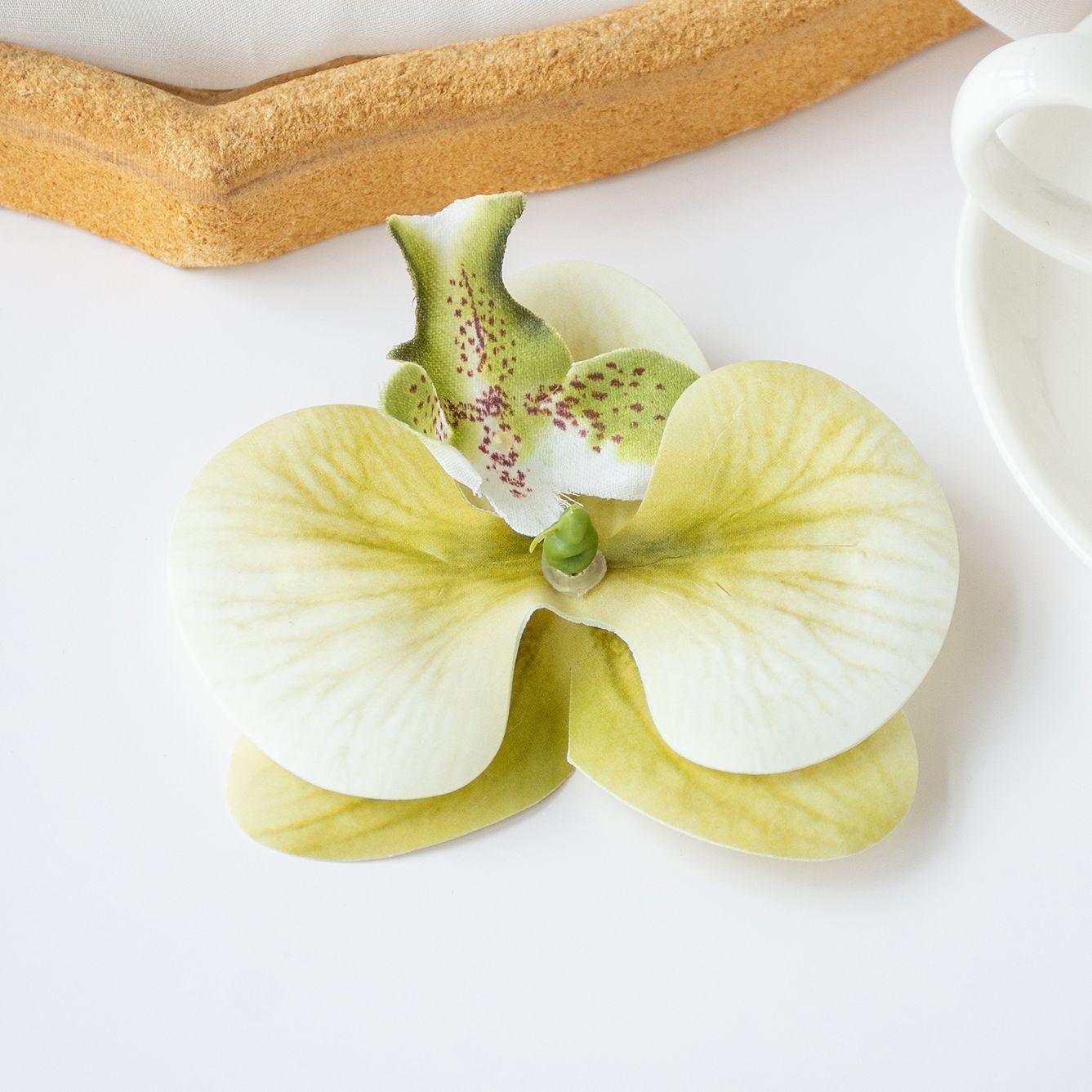 

Thai Butterfly Orchid Artificial Flowers Garden Hot sales Festival Wedding Bridal Headwear hair clips Diy gift Photography props 10pcs