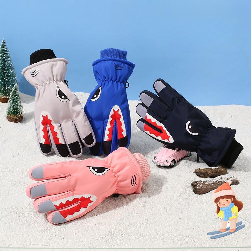 

Outdoor Ski Riding And Fleece Warm Thick Gloves