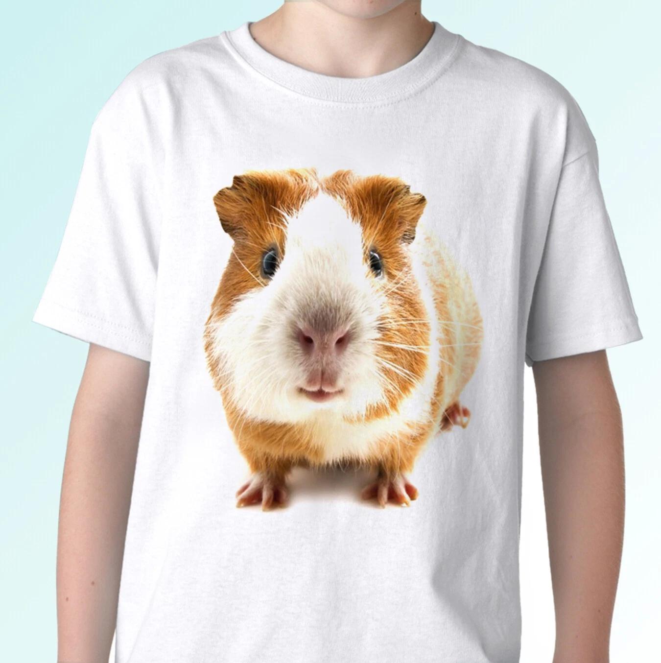 

Guinea Pig white kids boys T-Shirt animal tee top design - s s kids sizes 120