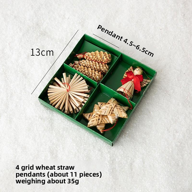 New Arrival Fashion Glass Christmas Ornaments Santa Snowman Pendant for Xmas Tree Deco Perfect Christmas Gift