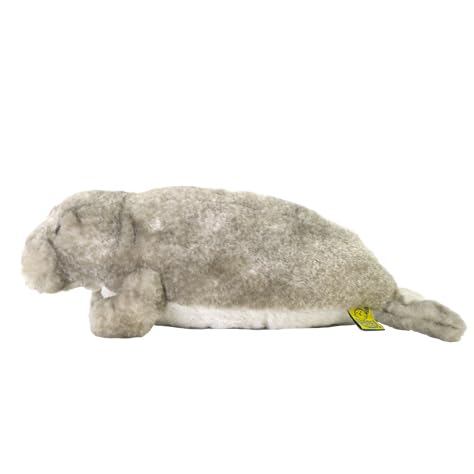Sun Lemon Lost Animals Stellar Sea Cow Plush Toy, 11 x 18 x 36 cm, P-8652