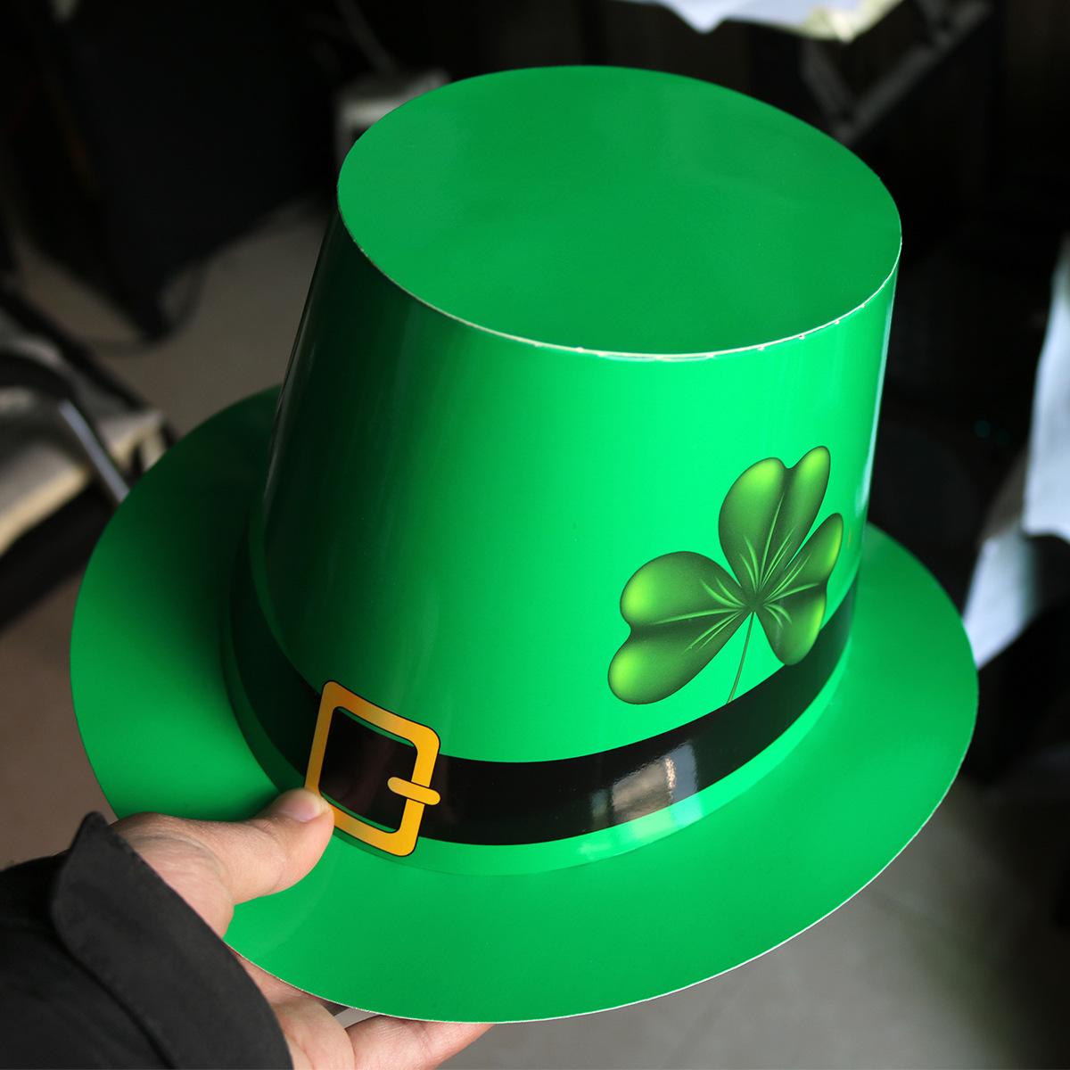 

St. Patrick S Day Themed Party Prom Decoration Lincoln Hat Top Hat Party Hat One Size