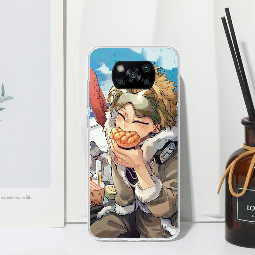 My Hero Hawks Phone Case For Xiaomi Poco X7 X6 X5 M7 M8 Pro F7 Ultra Redmi 15C 15 13C 13 12C 12 10 10C 10A Art Fundas Poco X7 X6