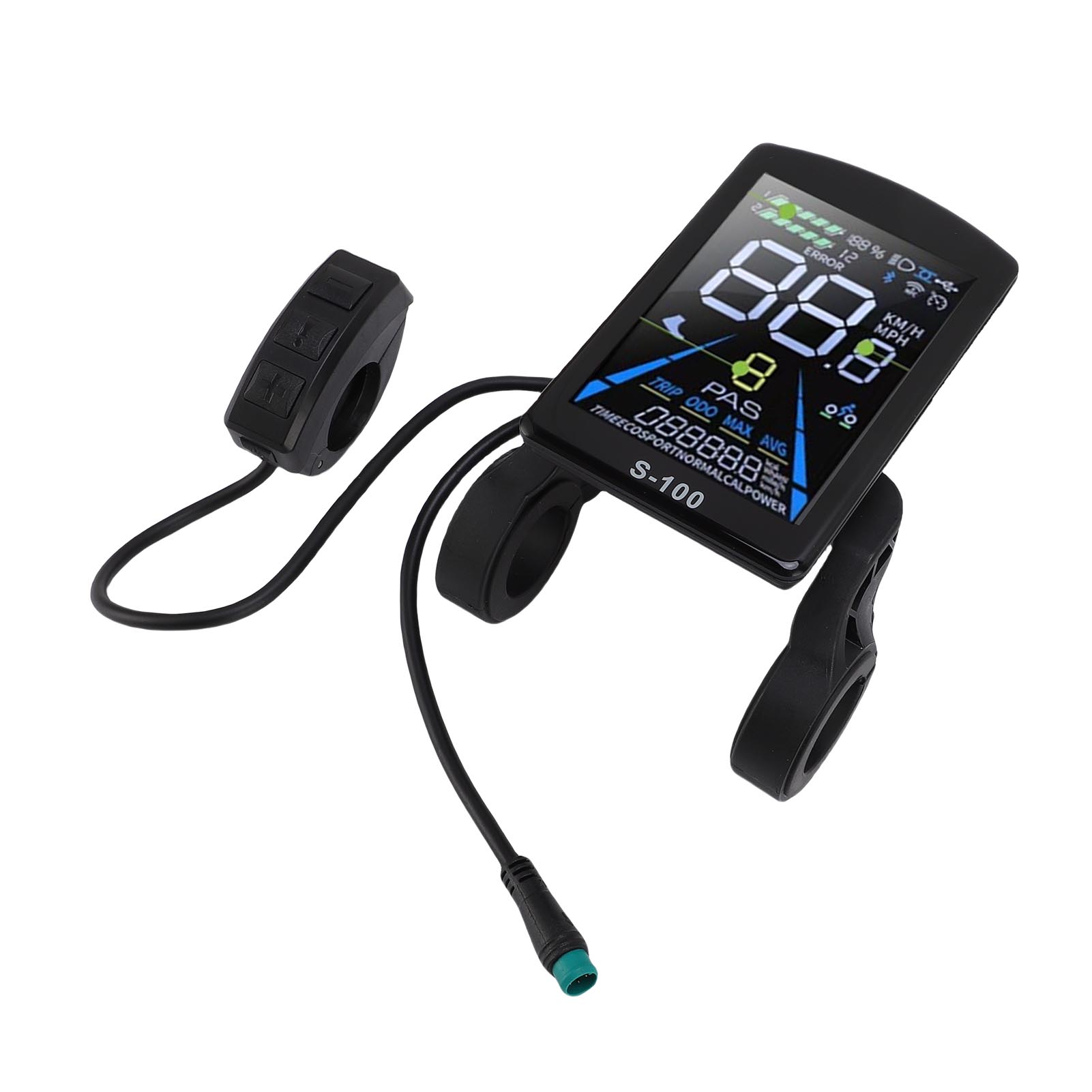 

Электрический велосипед ЖК-дисплей 5-жильный влагозащищенный кабель цветной экран скутер ЖК-дисплей приборная панель