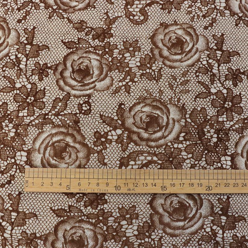 Korean Flocked Fabric: Single-Sided, Stretch for Stage Wear, Dress Coats, and Qipao.