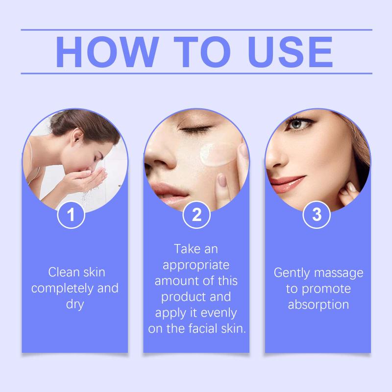 Ouhoe Moisturizing Cream Brightens And Moisturizes Face Enhances Skin Radiance Hydrates And Smooths Skin Vitamin C Cream 1pcs
