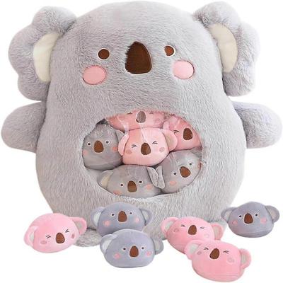 Cute Plush Toy Doll Pillow Plush Animal Set Creative Children's Toy (koala)