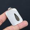 Friendship Day Deal Pear Montana Agate Gemstone Pendant Jewelry Sterling Silver
