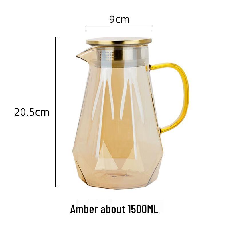 Jiakangming Heat-Resistant Glass Tea & Water Serving Set