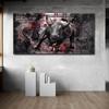 100 Yuan Ölgemälde, Kuhgeld, inspirierendes Poster, Straßenwand, modernes Zuhause, Wohnzimmerdekoration, Kunstbild