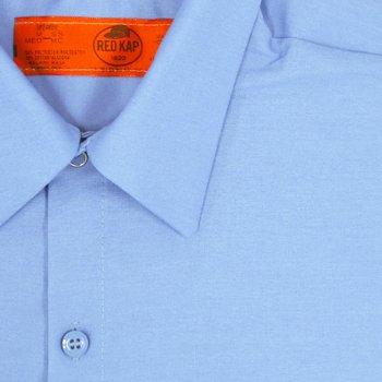 RED KAP Shirt, Short Sleeve, American Brand, Work Shirt, 17 Colors, 4.25oz, SP24 (L, Chocolate) [Parallel Import]