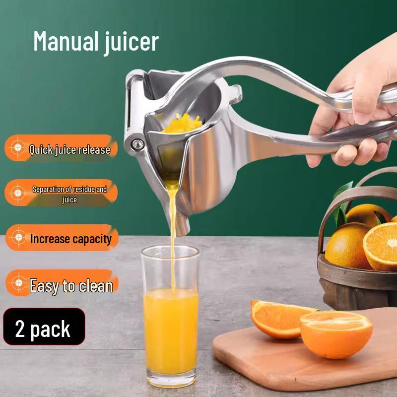 

Aluminum Alloy Manual Juicer - 2 Pack