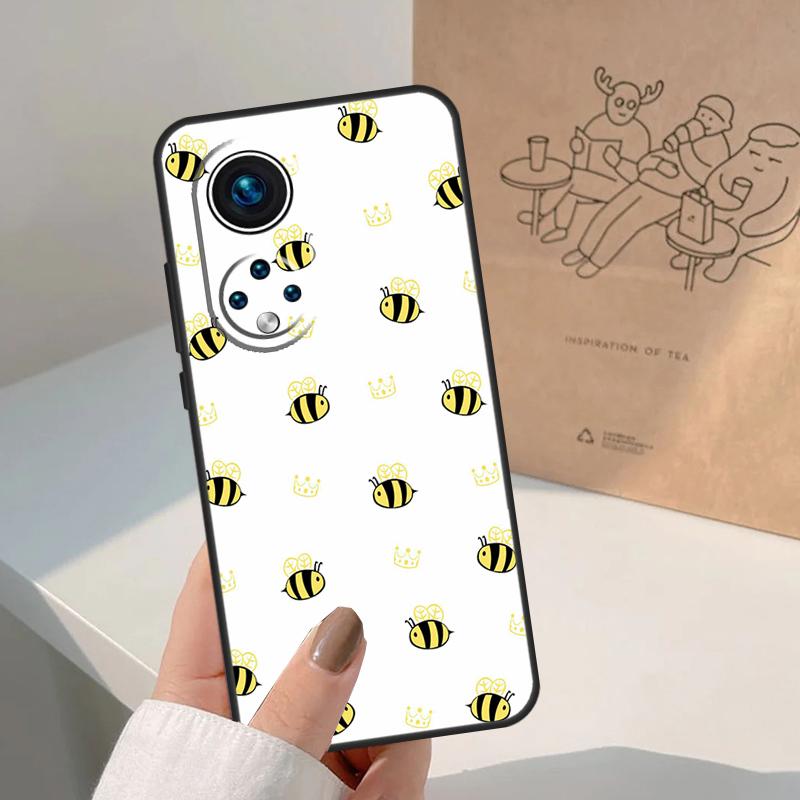 

Bee Bumblebee Pattern For Honor Magic 8 7 6 5 Pro Case For Honor X9d X9c X9b X9a X8c X8b Win 200 400 50 70 90 Lite Honor Magic6 Lite
