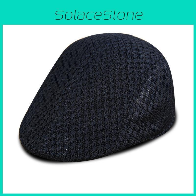Premium Quality Summer Mens Breathable Mesh Beret For Every Outdoor Activity