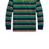 Polo Ralph Lauren Ss23 Color Block Striped Logo Embroidered Polo Shirt Men Shirts Green MNPOKNI16822194-320